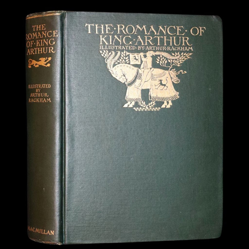 1917 Rare First Edition - Romance of King Arthur and His Knights of the Round Table illustrated by Rackham.