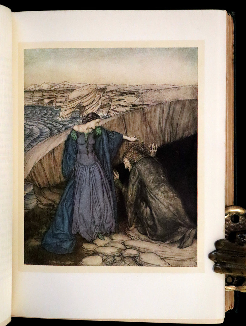 1917 Rare First Edition - Romance of King Arthur and His Knights of the Round Table illustrated by Rackham.