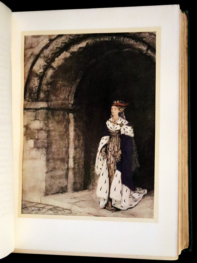 1917 Rare First Edition - Romance of King Arthur and His Knights of the Round Table illustrated by Rackham.