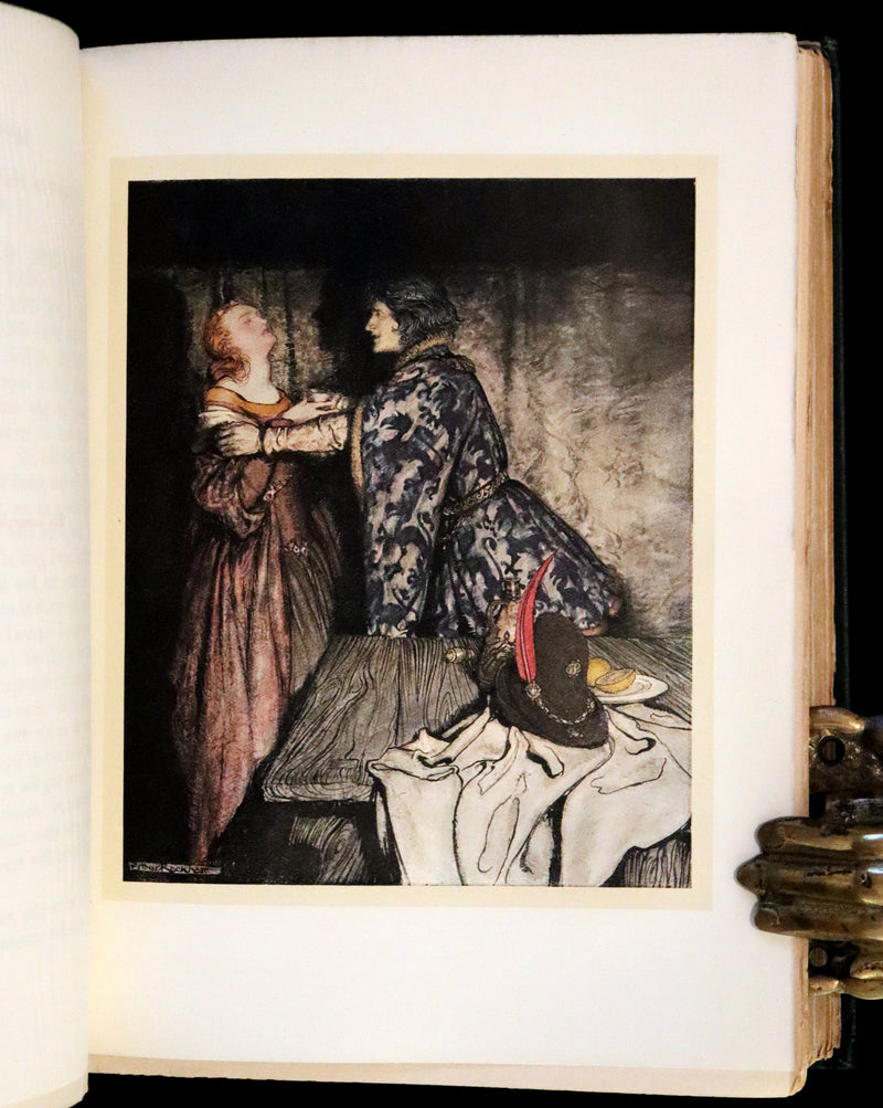 1917 Rare First Edition - Romance of King Arthur and His Knights of the Round Table illustrated by Rackham.