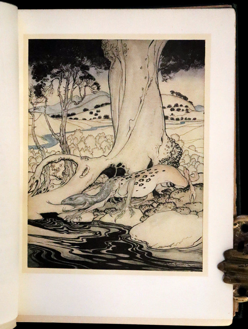 1917 Rare First Edition - Romance of King Arthur and His Knights of the Round Table illustrated by Rackham.