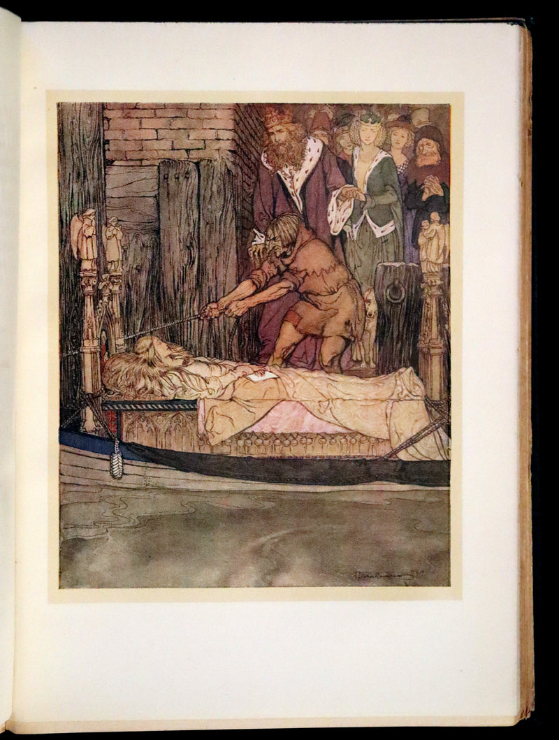1917 Rare First Edition - Romance of King Arthur and His Knights of the Round Table illustrated by Rackham.