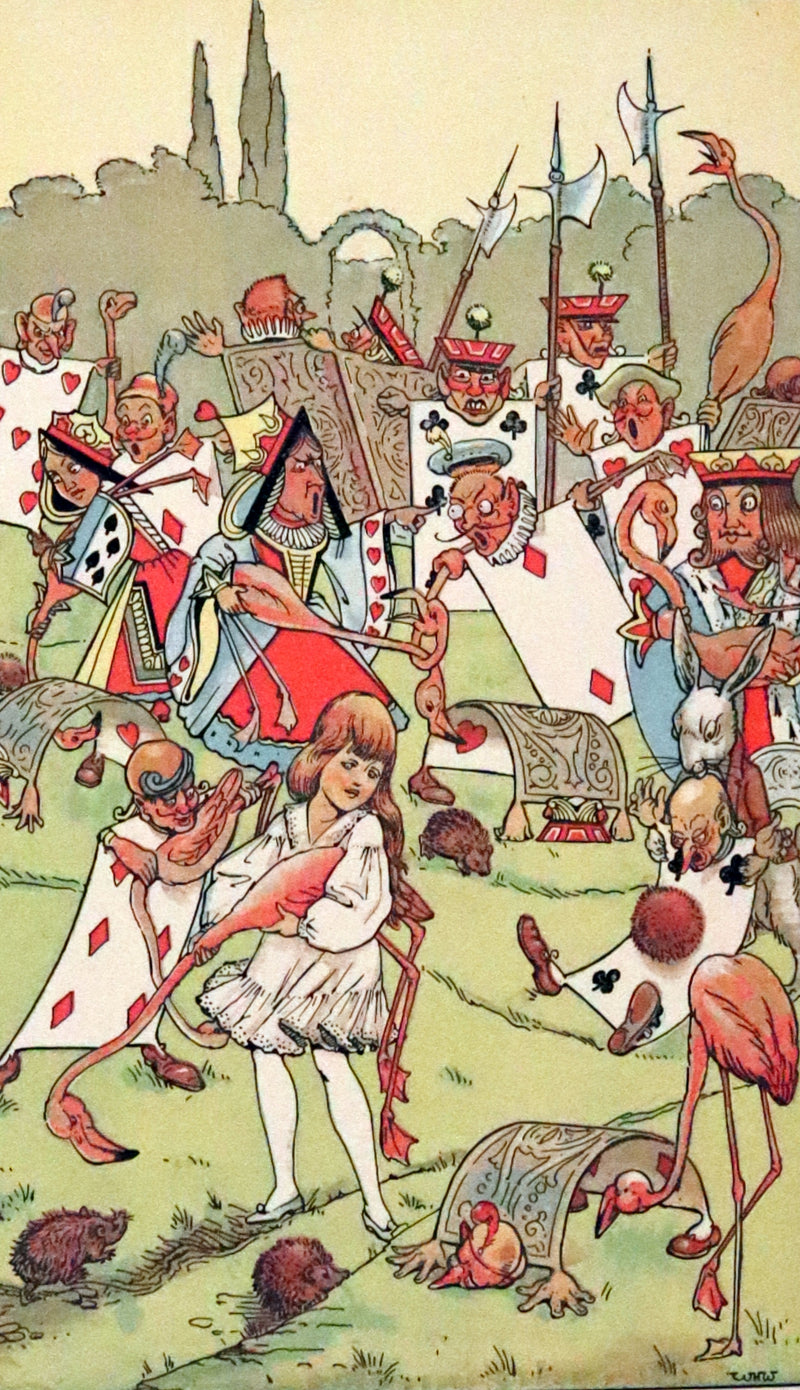 1930 Rare First Edition Illustrated by William Henry Walker - Alice's Adventures in Wonderland.