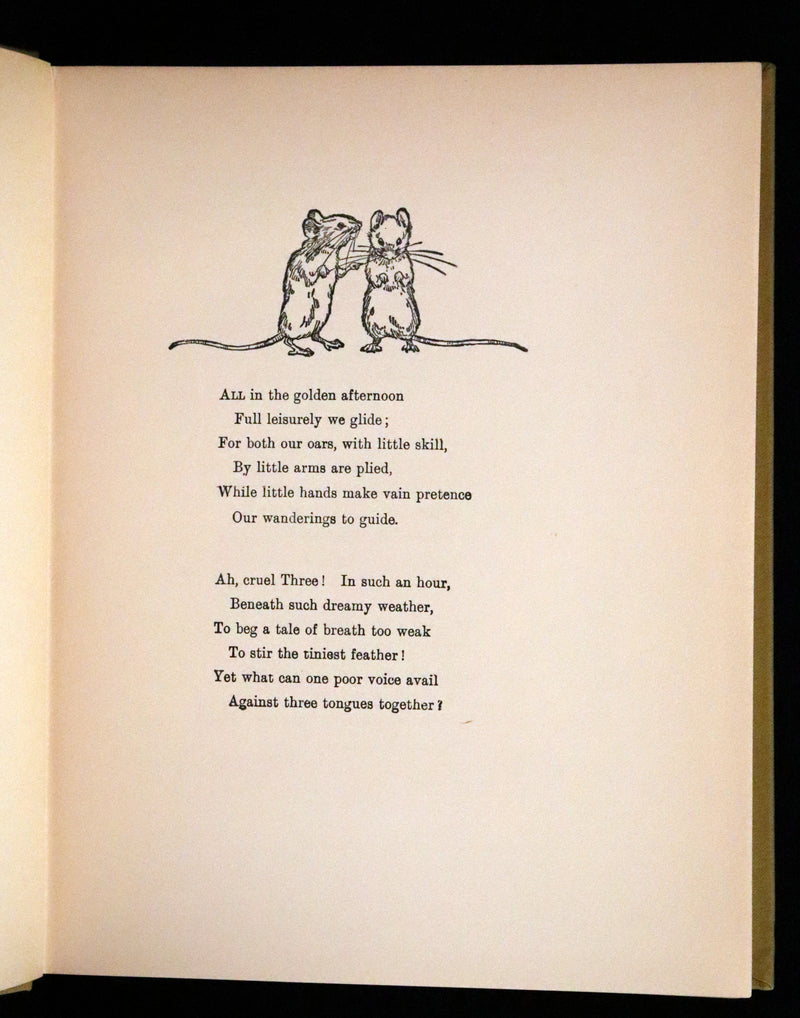 1930 Rare First Edition Illustrated by William Henry Walker - Alice's Adventures in Wonderland.