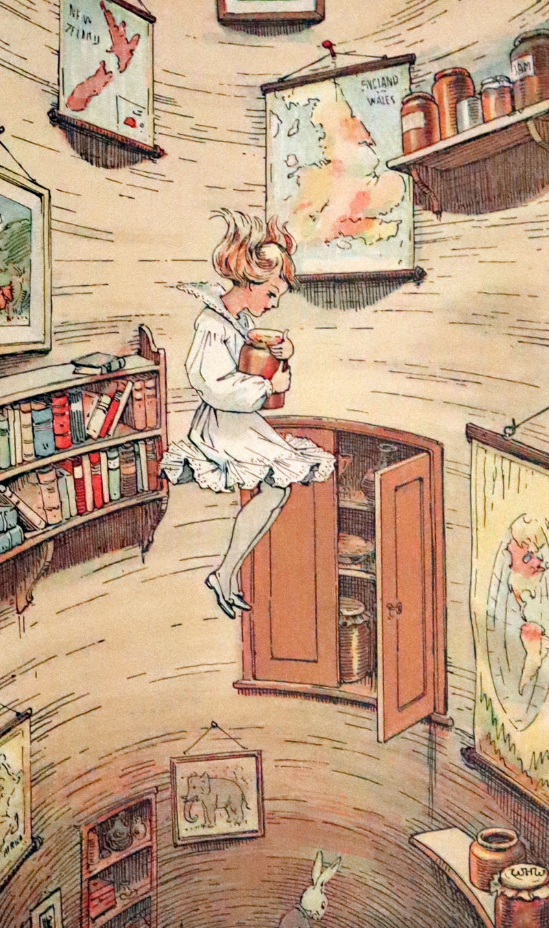 1930 Rare First Edition Illustrated by William Henry Walker - Alice's Adventures in Wonderland.