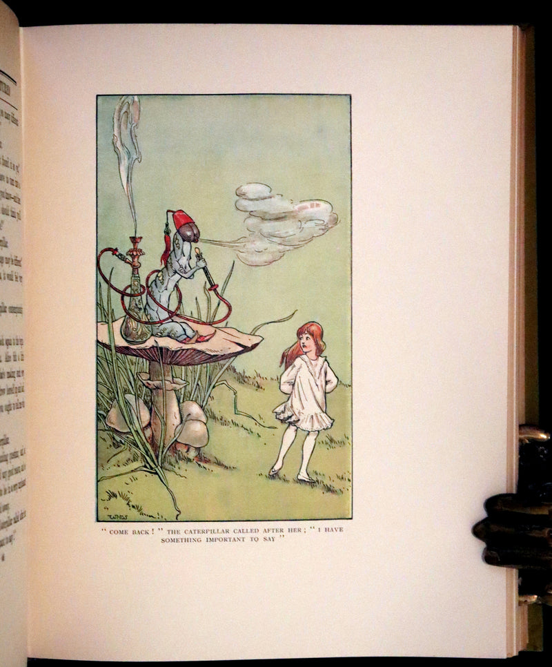 1930 Rare First Edition Illustrated by William Henry Walker - Alice's Adventures in Wonderland.