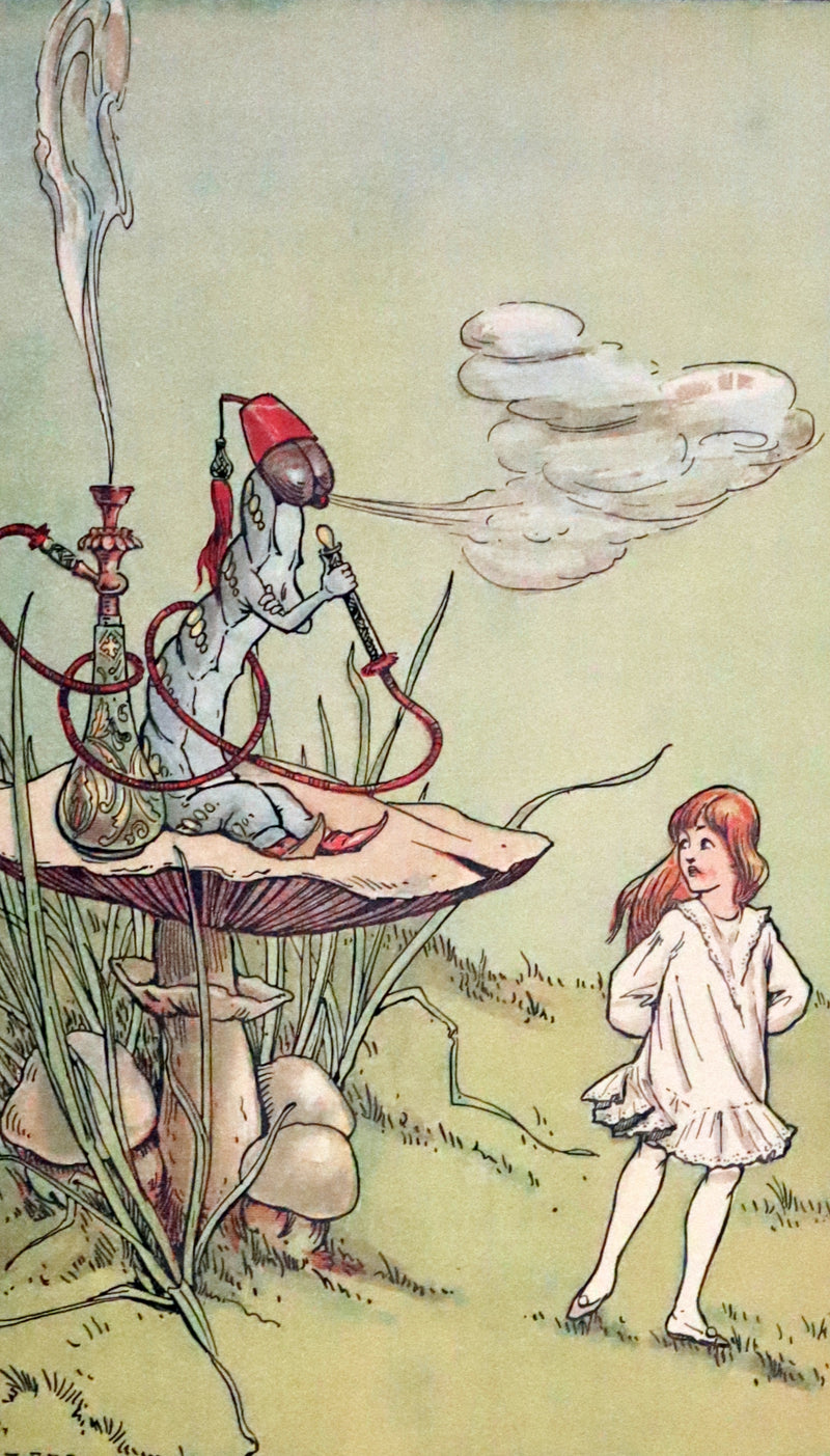 1930 Rare First Edition Illustrated by William Henry Walker - Alice's Adventures in Wonderland.