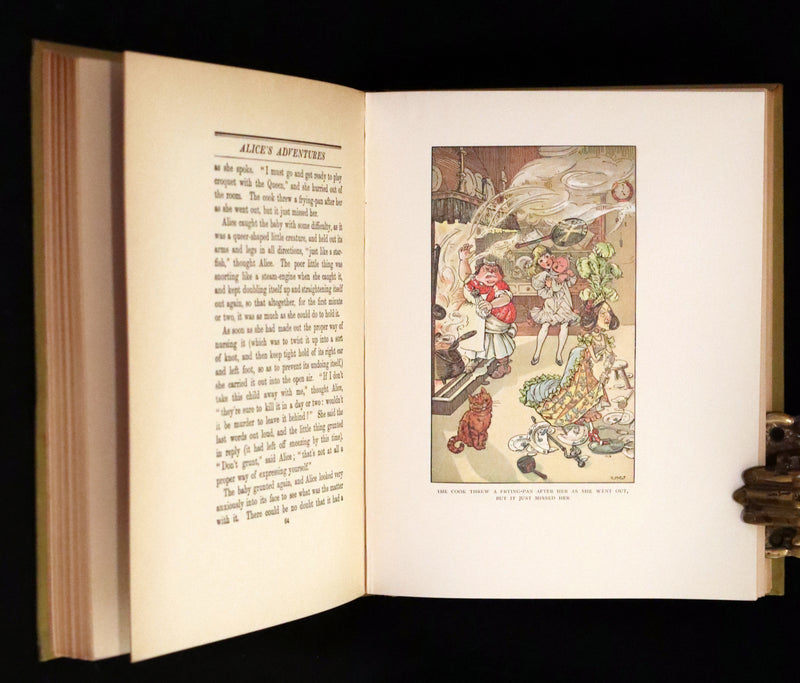 1930 Rare First Edition Illustrated by William Henry Walker - Alice's Adventures in Wonderland.