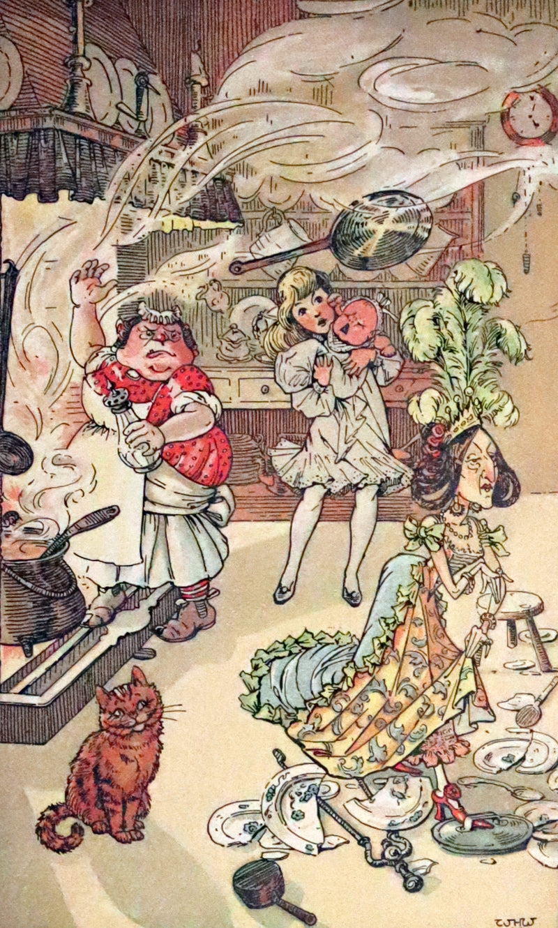 1930 Rare First Edition Illustrated by William Henry Walker - Alice's Adventures in Wonderland.