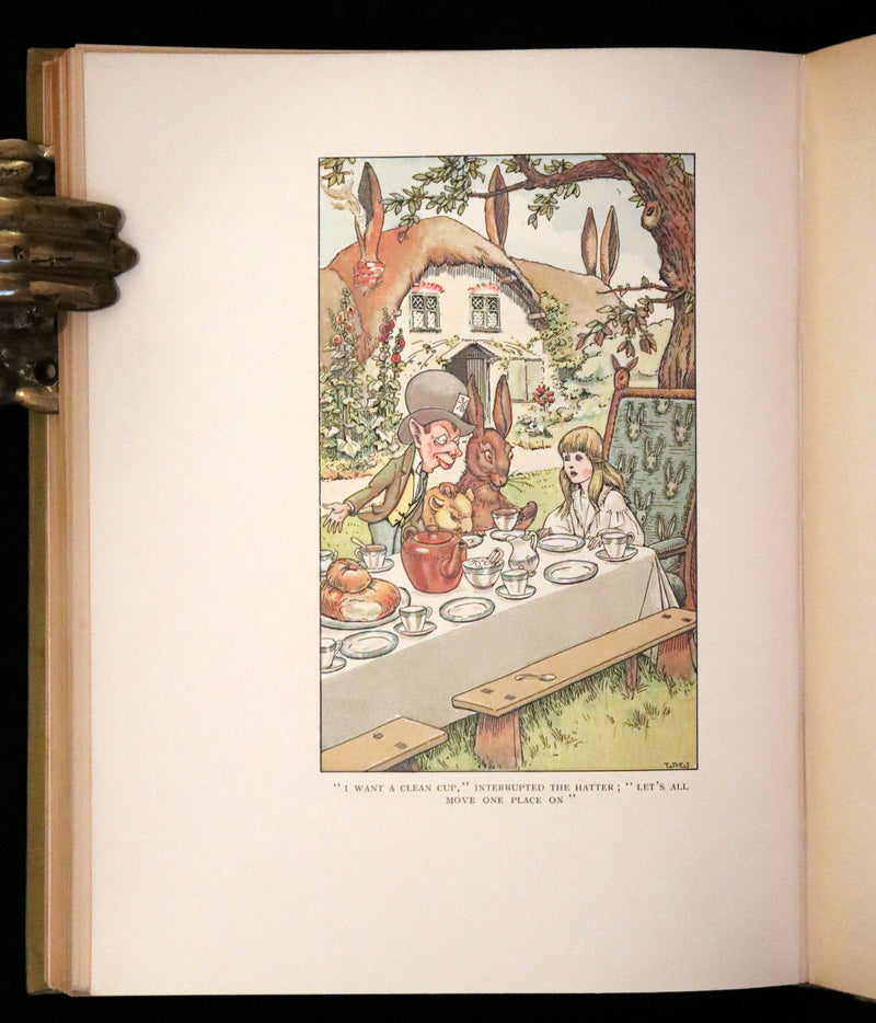 1930 Rare First Edition Illustrated by William Henry Walker - Alice's Adventures in Wonderland.