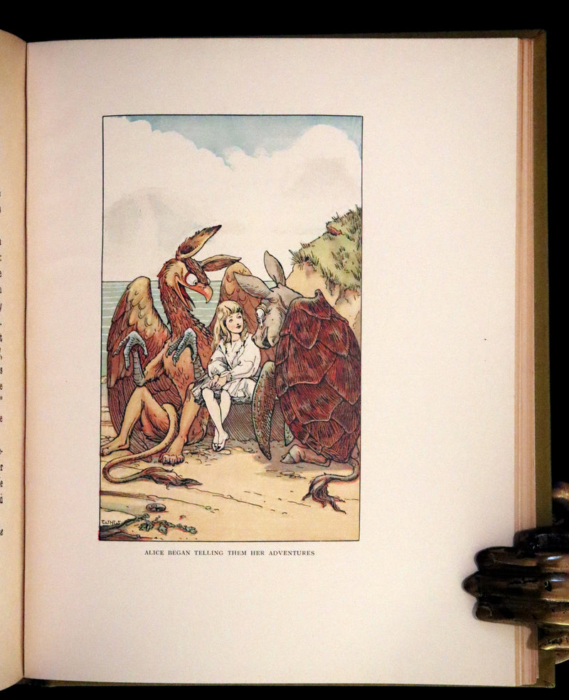 1930 Rare First Edition Illustrated by William Henry Walker - Alice's Adventures in Wonderland.