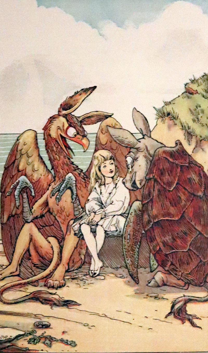 1930 Rare First Edition Illustrated by William Henry Walker - Alice's Adventures in Wonderland.