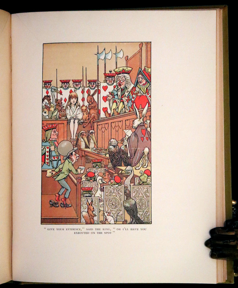 1930 Rare First Edition Illustrated by William Henry Walker - Alice's Adventures in Wonderland.