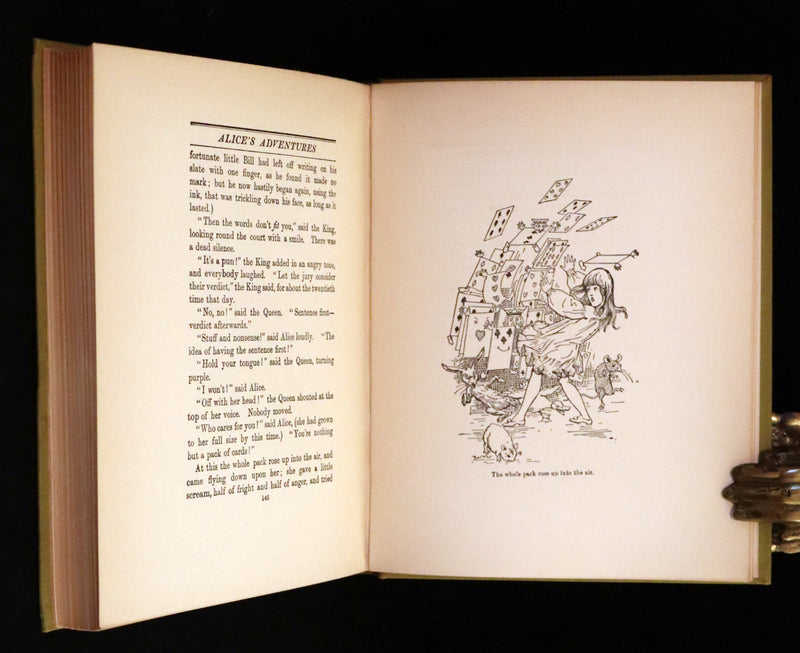 1930 Rare First Edition Illustrated by William Henry Walker - Alice's Adventures in Wonderland.