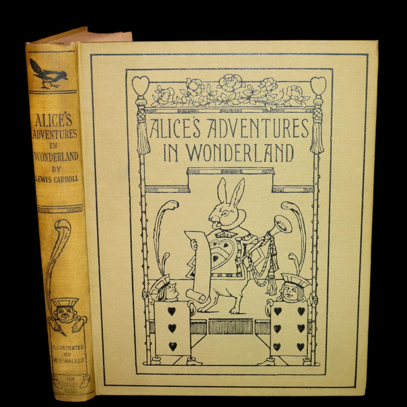 1930 Rare First Edition Illustrated by William Henry Walker - Alice's Adventures in Wonderland.
