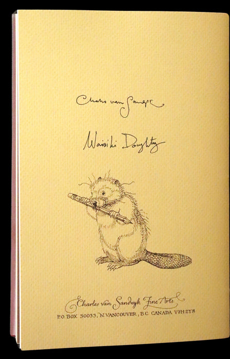 2009 Rare Signed Book - Canadian Content by Charles Van Sandwyk.