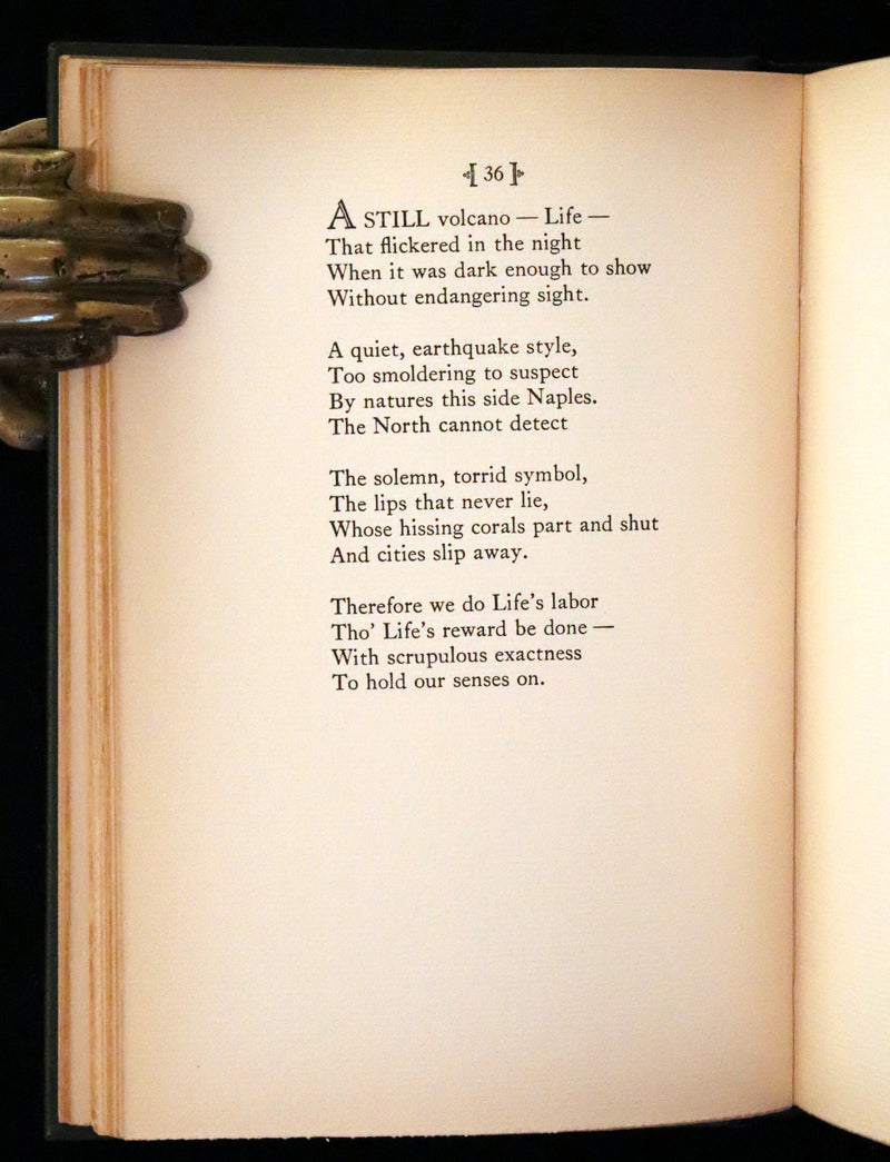 1929 Scarce First Edition, first printing - Further Poems of Emily Dickinson Edited by her niece, Martha Dickinson.