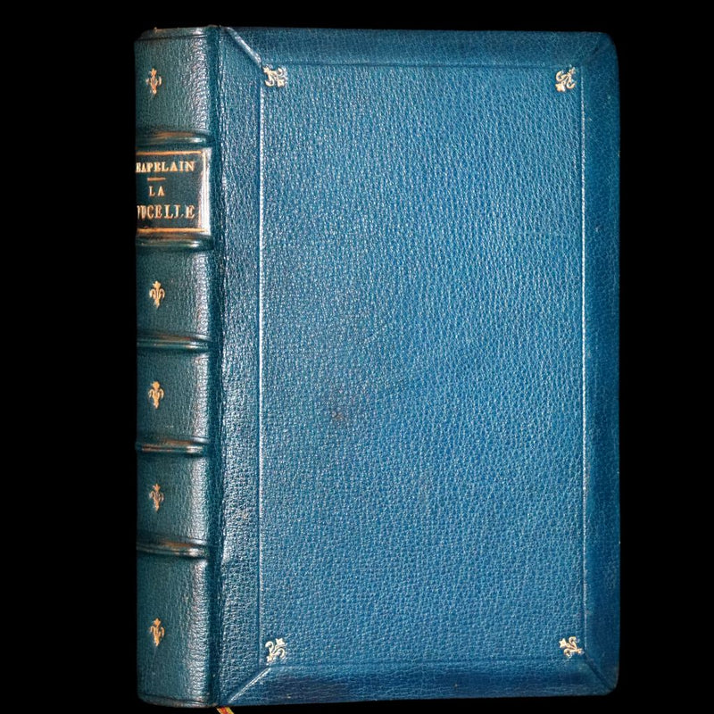 1656 Rare French Book - Joan Of Arc - La Pucelle ou la France delivree. Poeme heroique.