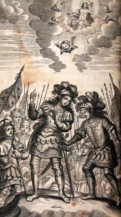 1656 Rare French Book - Joan Of Arc - La Pucelle ou la France delivree. Poeme heroique.