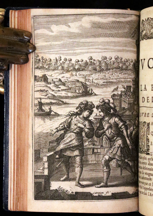 1656 Rare French Book - Joan Of Arc - La Pucelle ou la France delivree. Poeme heroique.