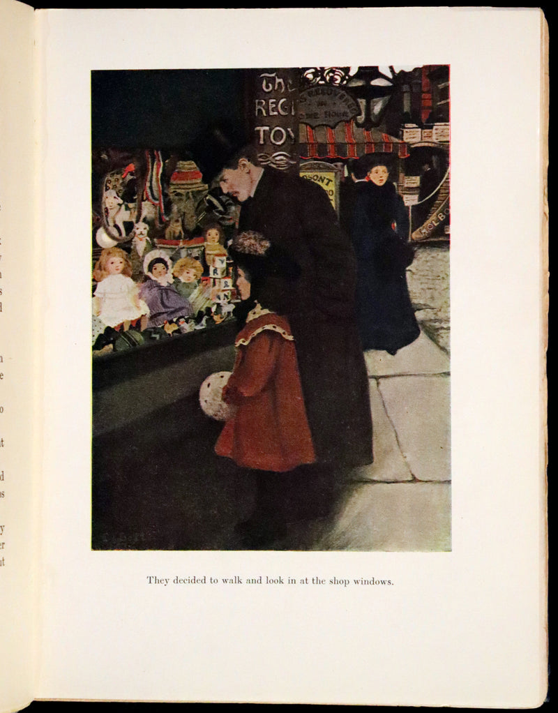1905 Scarce First Edition - A Little Princess by Frances Hodgson Burnett illustrated by Ethel Franklin Betts Bains.