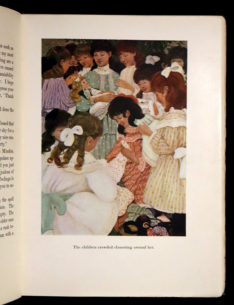 1905 Scarce First Edition - A Little Princess by Frances Hodgson Burnett illustrated by Ethel Franklin Betts Bains.