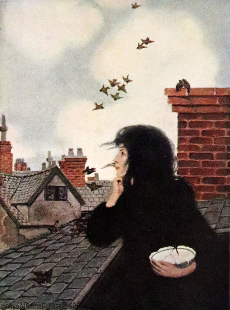 1905 Scarce First Edition - A Little Princess by Frances Hodgson Burnett illustrated by Ethel Franklin Betts Bains.