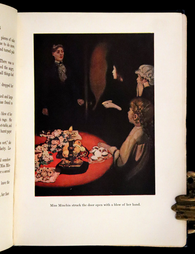 1905 Scarce First Edition - A Little Princess by Frances Hodgson Burnett illustrated by Ethel Franklin Betts Bains.