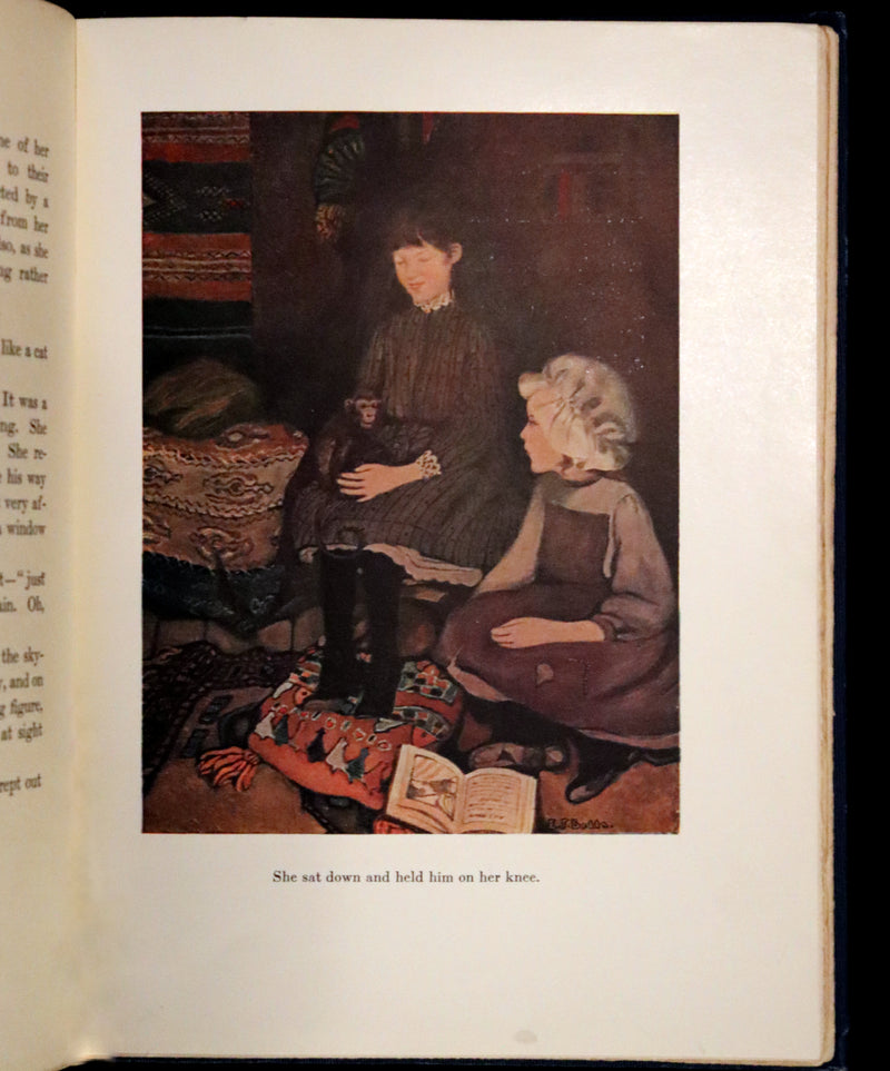 1905 Scarce First Edition - A Little Princess by Frances Hodgson Burnett illustrated by Ethel Franklin Betts Bains.
