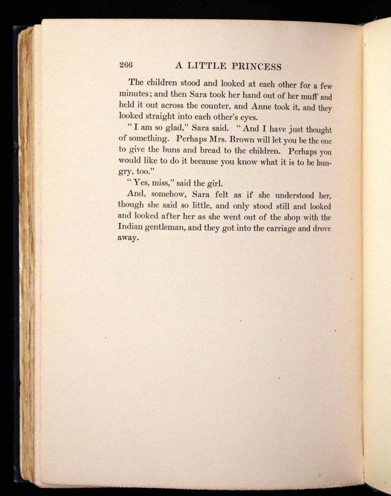 1905 Scarce First Edition - A Little Princess by Frances Hodgson Burnett illustrated by Ethel Franklin Betts Bains.