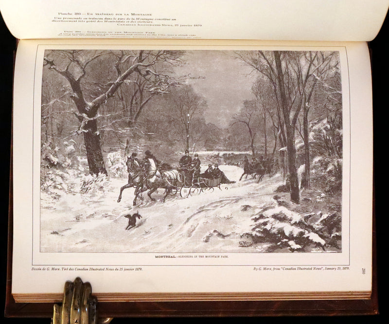 1963 Signed by Jean Drapeau to UK Prime Minister Harold Wilson  - Montreal A Pictorial Record by De Volpi.