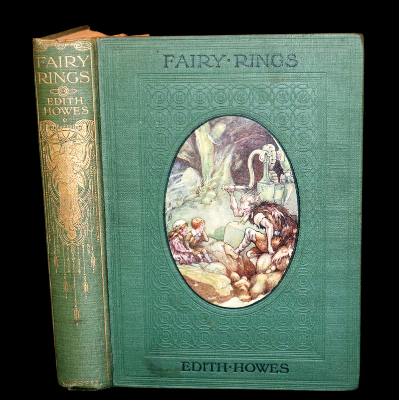 1911 Scarce First Edition - Fairy Rings by Edith Howes illustrated by Frank Watkins.