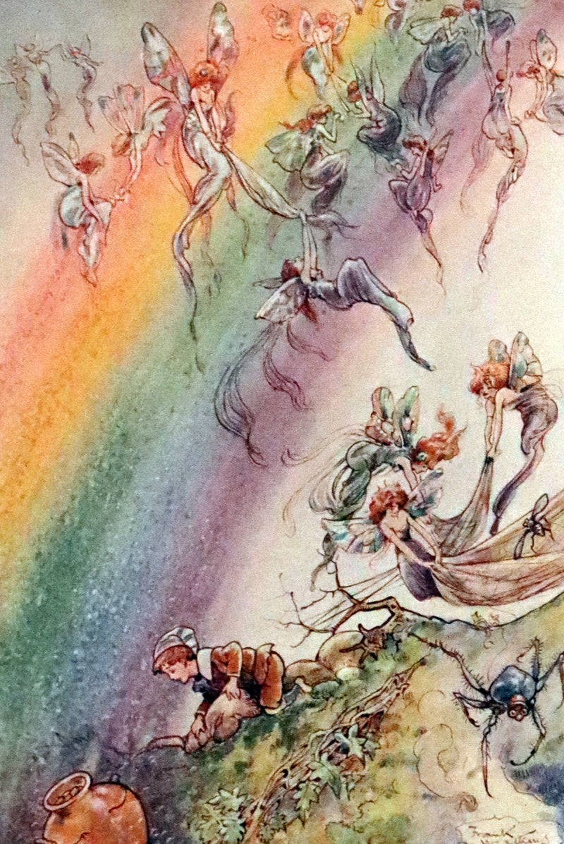 1911 Scarce First Edition - Fairy Rings by Edith Howes illustrated by Frank Watkins.