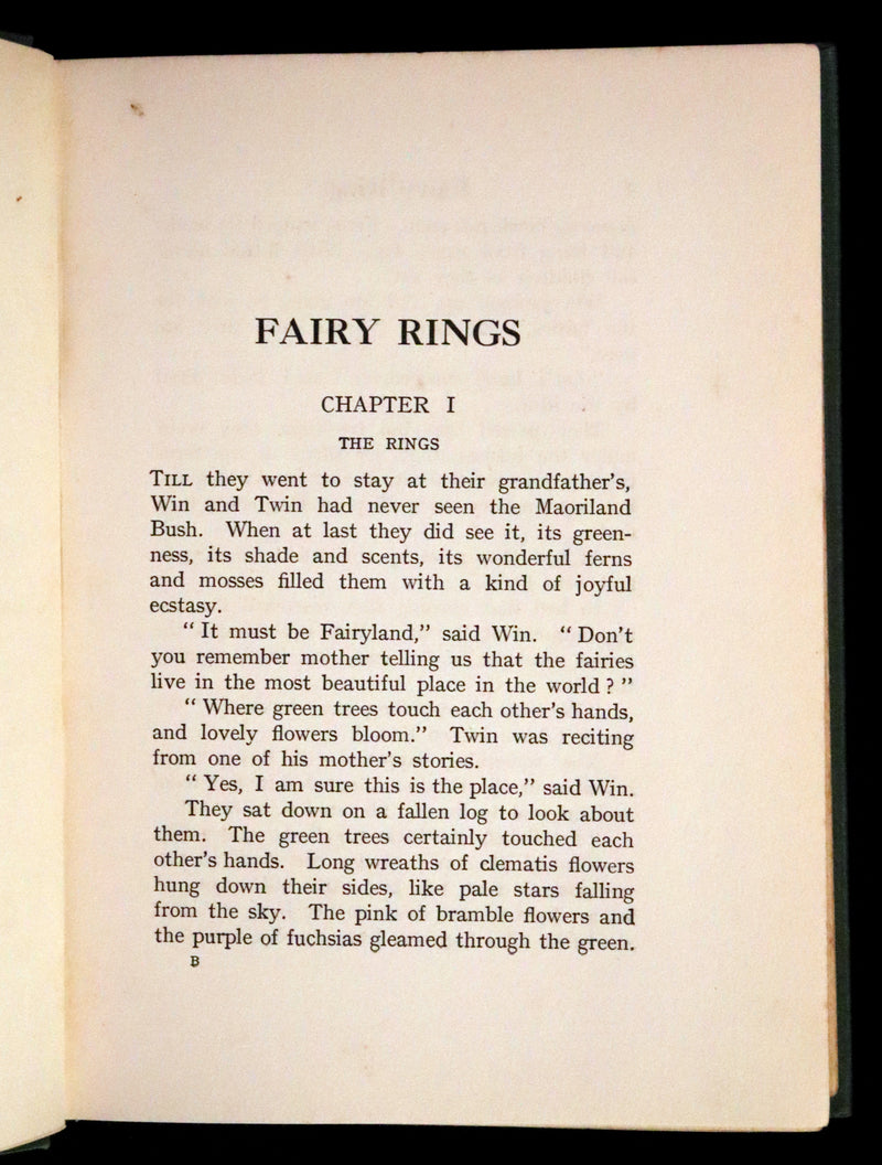 1911 Scarce First Edition - Fairy Rings by Edith Howes illustrated by Frank Watkins.