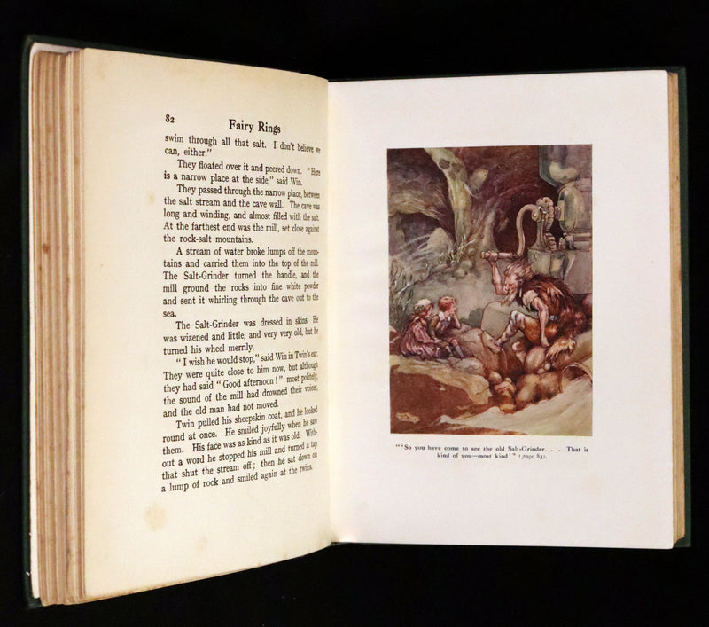1911 Scarce First Edition - Fairy Rings by Edith Howes illustrated by Frank Watkins.