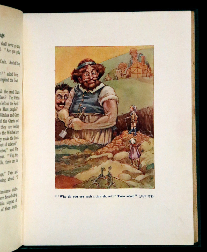 1911 Scarce First Edition - Fairy Rings by Edith Howes illustrated by Frank Watkins.