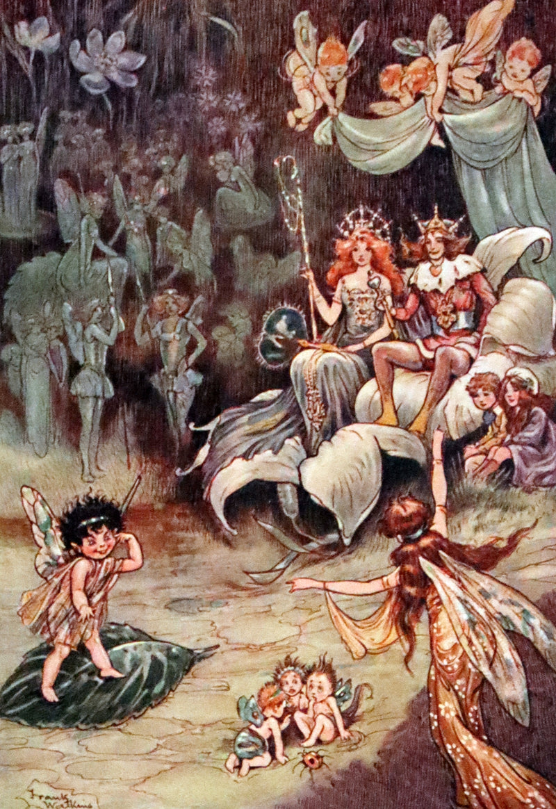 1911 Scarce First Edition - Fairy Rings by Edith Howes illustrated by Frank Watkins.