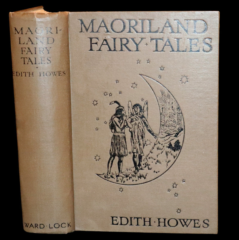 1936 Scarce Book - Maoriland Fairy Tales by Edith Howes - New Zealand Maori Tales.