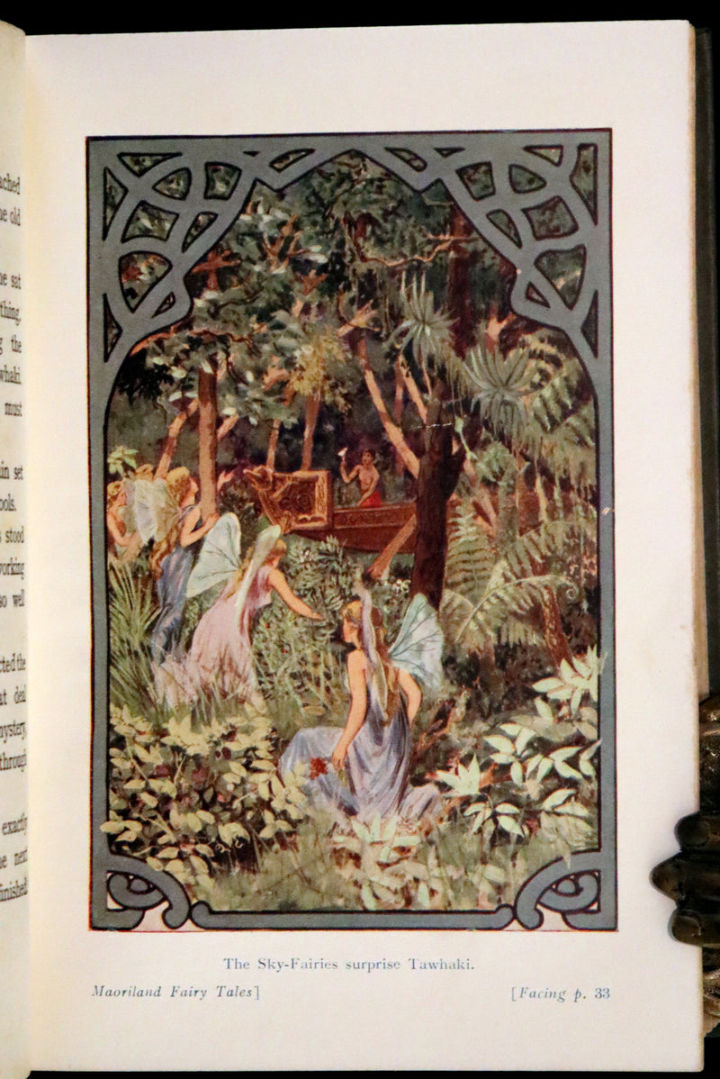 1936 Scarce Book - Maoriland Fairy Tales by Edith Howes - New Zealand Maori Tales.