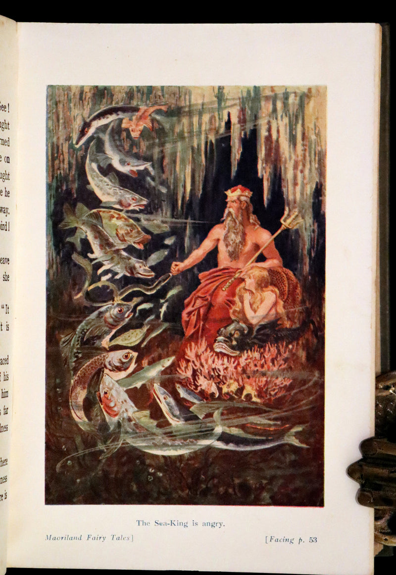 1936 Scarce Book - Maoriland Fairy Tales by Edith Howes - New Zealand Maori Tales.