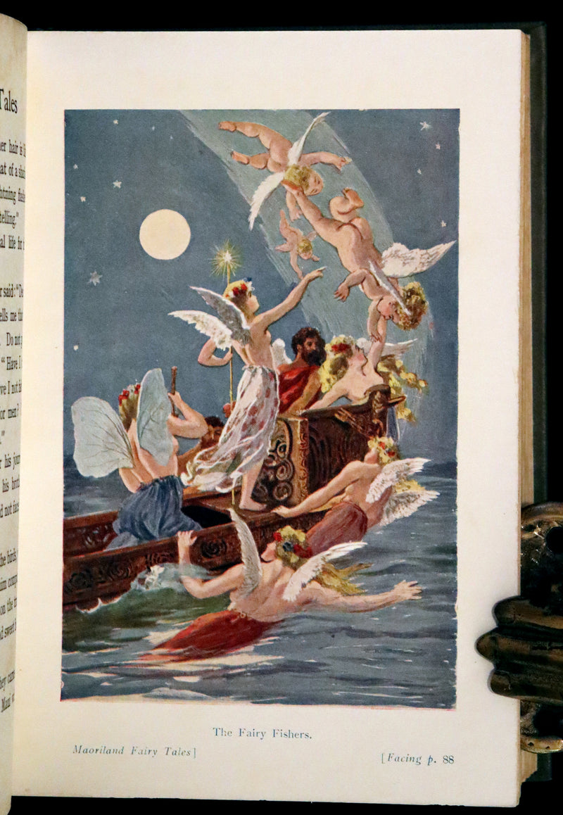 1936 Scarce Book - Maoriland Fairy Tales by Edith Howes - New Zealand Maori Tales.