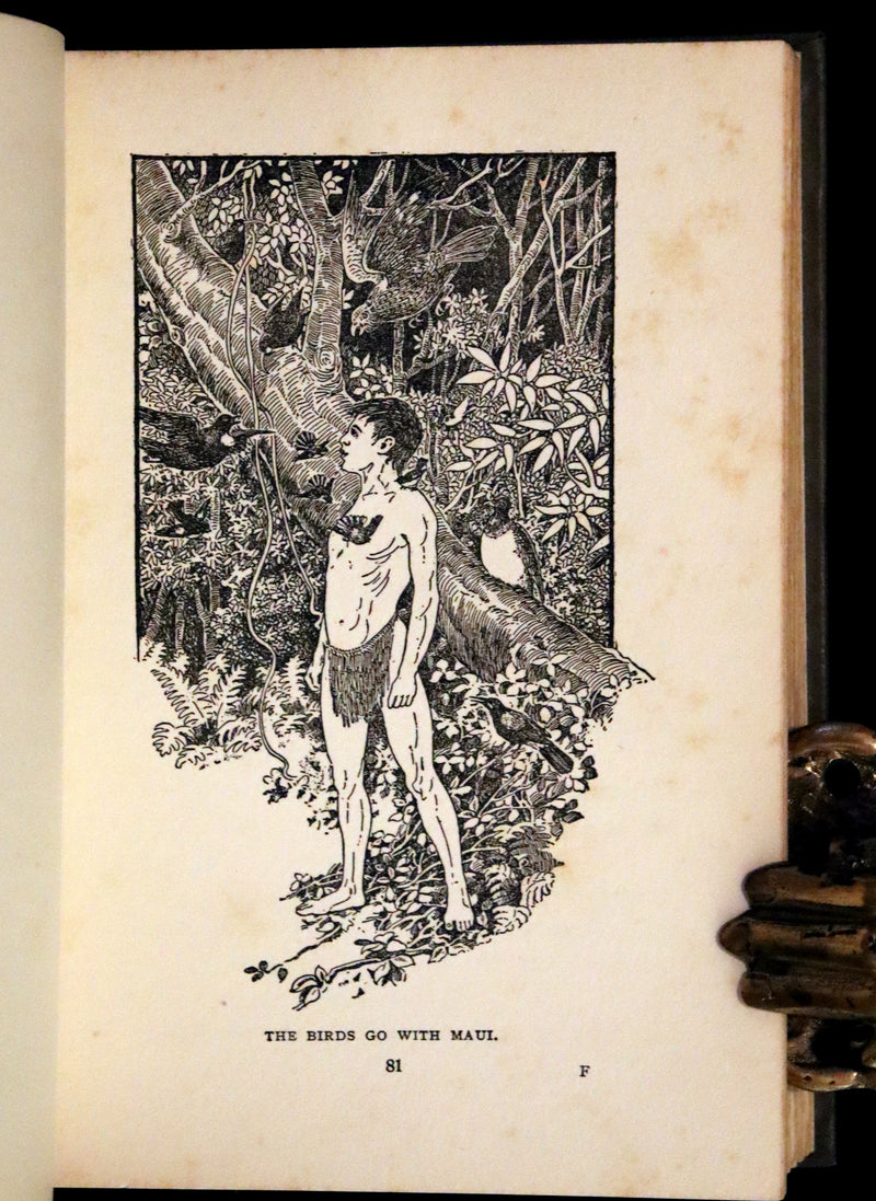 1936 Scarce Book - Maoriland Fairy Tales by Edith Howes - New Zealand Maori Tales.