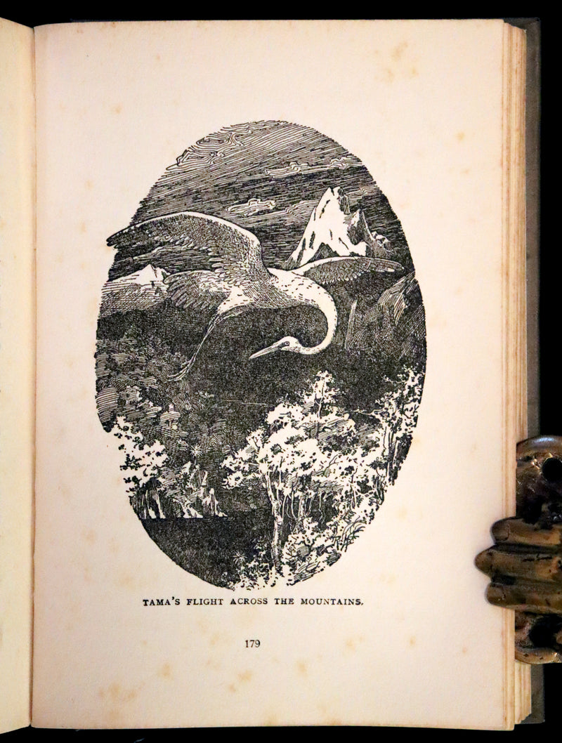 1936 Scarce Book - Maoriland Fairy Tales by Edith Howes - New Zealand Maori Tales.