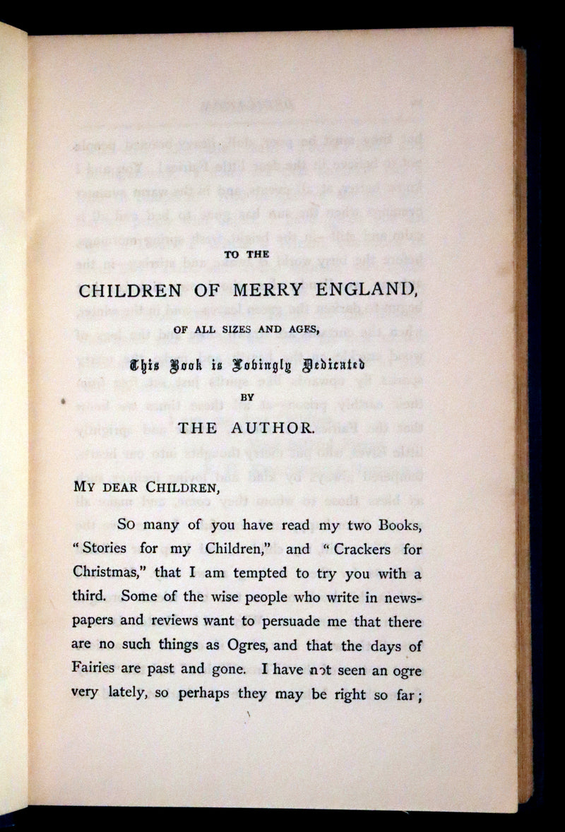 1904 Scarce Book - Moonshine Fairy Stories by Lord Brabourne, Illustrated by William Brunton.