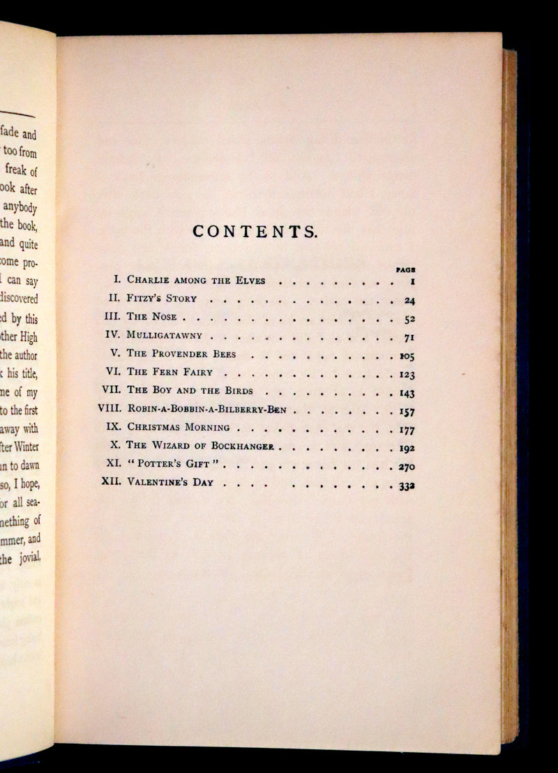 1904 Scarce Book - Moonshine Fairy Stories by Lord Brabourne, Illustrated by William Brunton.