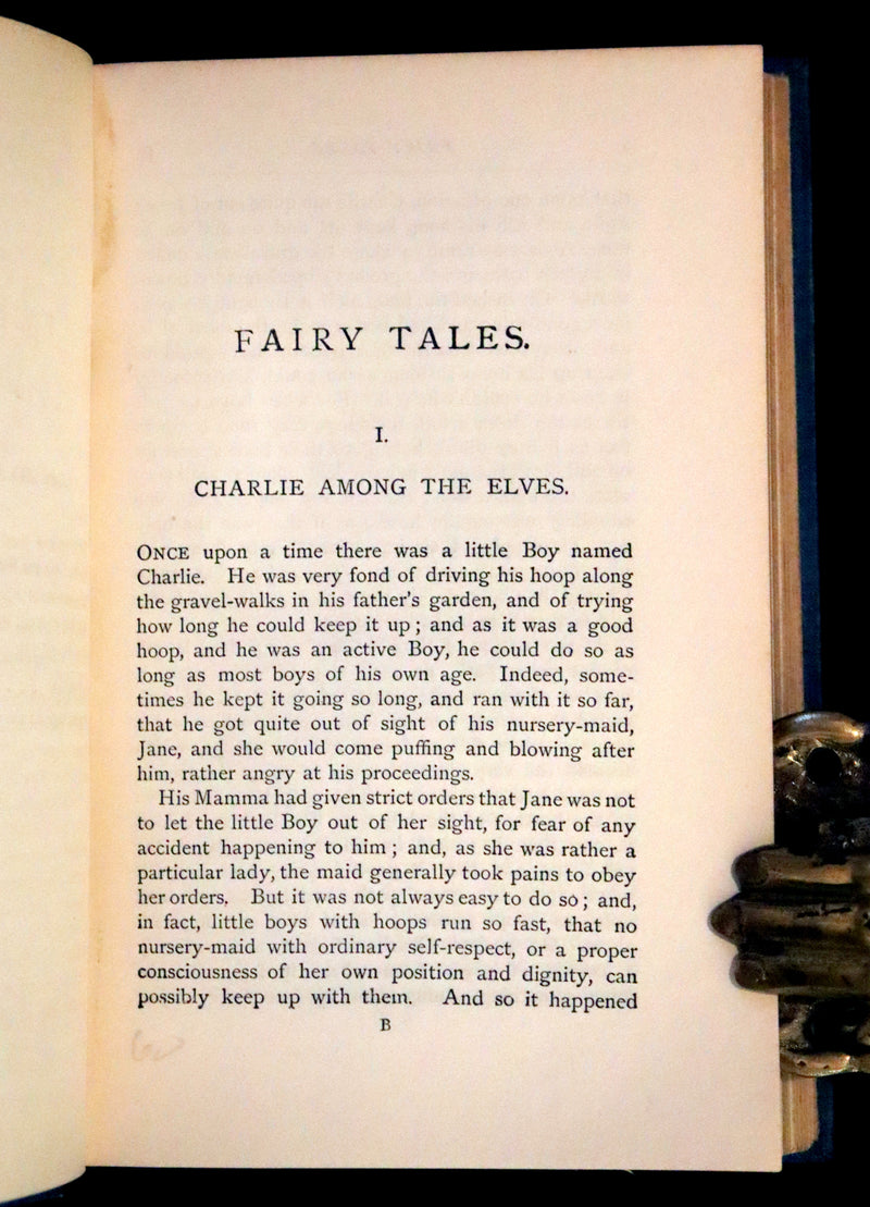 1904 Scarce Book - Moonshine Fairy Stories by Lord Brabourne, Illustrated by William Brunton.
