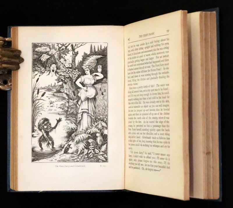 1904 Scarce Book - Moonshine Fairy Stories by Lord Brabourne, Illustrated by William Brunton.