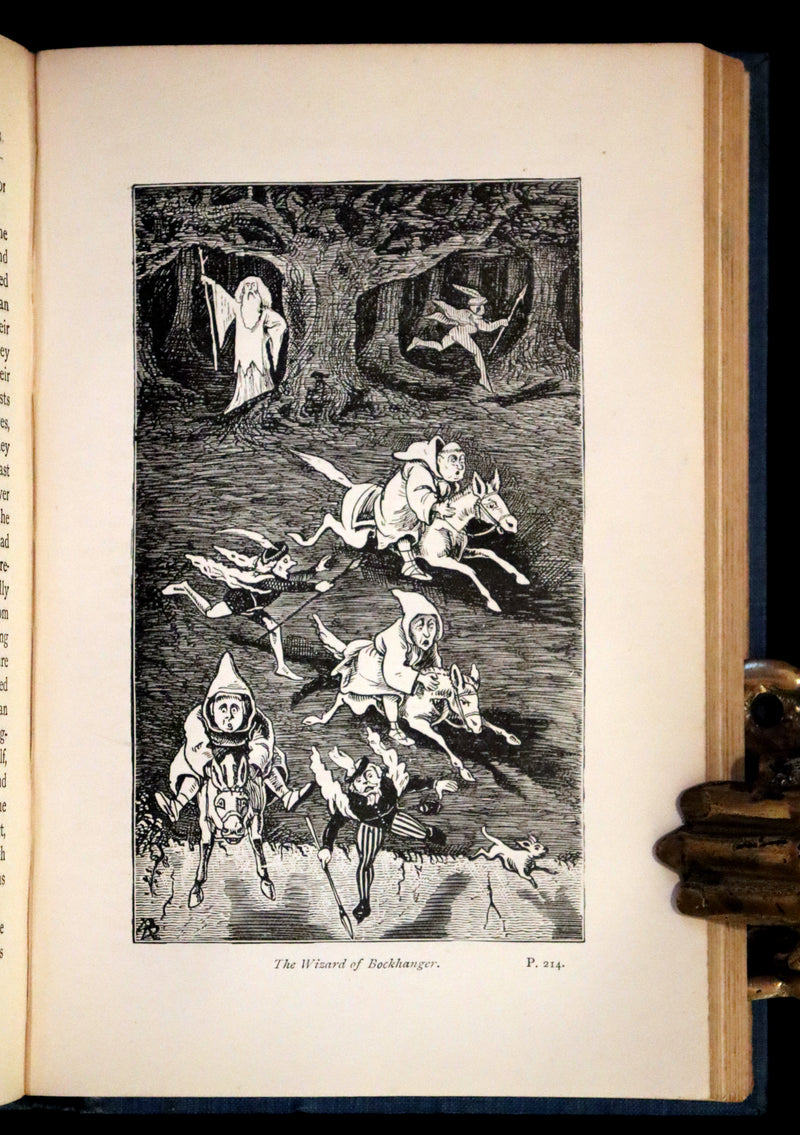 1904 Scarce Book - Moonshine Fairy Stories by Lord Brabourne, Illustrated by William Brunton.