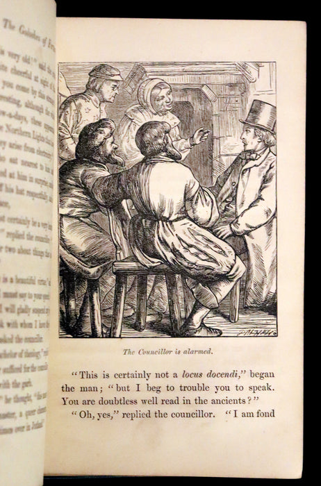 1867 Rare Victorian Edition - Andersen's Goloshes of Fortune and Snow Queen. Illustrated.