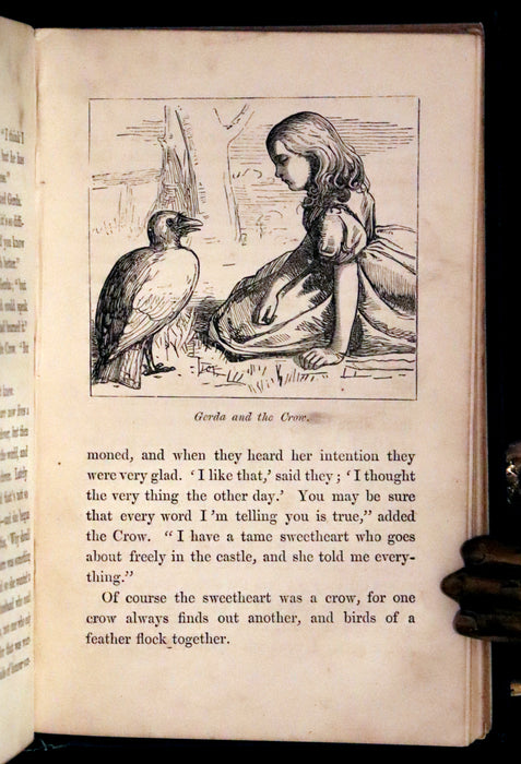 1867 Rare Victorian Edition - Andersen's Goloshes of Fortune and Snow Queen. Illustrated.